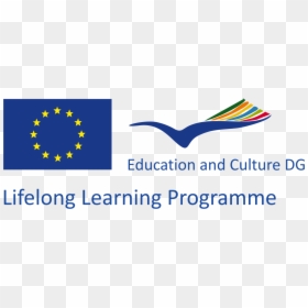 Image Lifelong Learning Programme Logo - Education And Culture Dg, HD Png Download - european union flag png