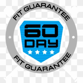 60 Day Fit Guarantee White - Circle, HD Png Download - 60 day money back guarantee png