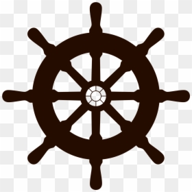 Transparent Ship Steering Wheel Clipart - Ship Steering Wheel Clipart, HD Png Download - ship steering wheel png