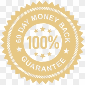 60 Day Money Back Guarantee, HD Png Download - 60 day money back guarantee png