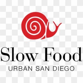 Food -red Stacked Urban San Diego - Slow Food Logo .png, Transparent Png - food .png