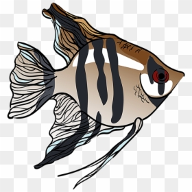 Angelfish , Png Download - Illustration, Transparent Png - angelfish png