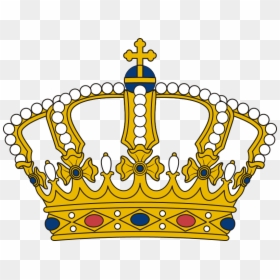 Crown - Flag Of Serbia, HD Png Download - king and queen crown png