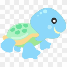 Sea Turtle Clipart Teal - Bichinhos Fundo Do Mar Png, Transparent Png - sea turtle clipart png