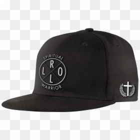 Transparent Snapback Black Hat Spiritual Warrior Flat - Baseball Cap, HD Png Download - black cap png