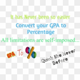 Gpa To Percentage Converter - Human Action, HD Png Download - gpa png