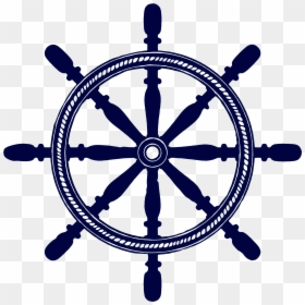 Ship Steering Wheel Logo Clipart , Png Download - Logo Steering Wheel Ship, Transparent Png - nautical wheel png