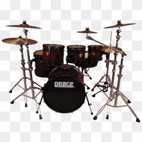 Drum Set Png - Drums Yamaha Mini Red, Transparent Png - yamaha png