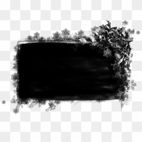 Black And White - Monochrome, HD Png Download - white snow png