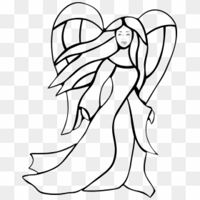 Emotion,art,angel - Anioły Kolorowanki, HD Png Download - angel png images