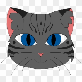Grey Tabby Cat - Domestic Short-haired Cat, HD Png Download - gray cat png