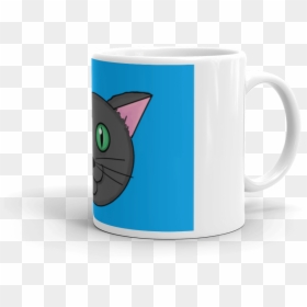 Coffee Cup, HD Png Download - gray cat png
