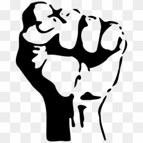 Raised Fist, HD Png Download - fist punch png
