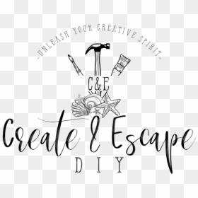 Create Escape Logo Transparent Background3, HD Png Download - wooden sign post png