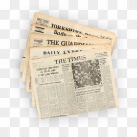 Victorian Newspaper Front Page, HD Png Download - birthday gifts png