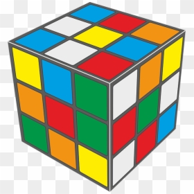 Rubiks Cube, Babyrajeshraj Cube Cuborubik Vector Graphic - Rubik's Cube Transparent Background, HD Png Download - transparent cube png