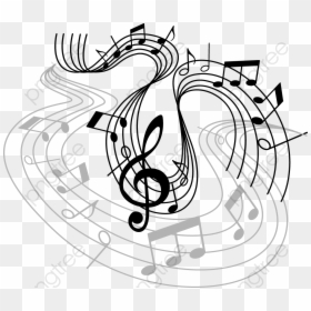 Branco Png Notas Musicais, Transparent Png - musical note png