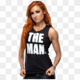 Becky Lynch The Man, HD Png Download - john cena face png