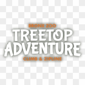 Bronx Zoo Treetop Adventure Logo, HD Png Download - tree top png