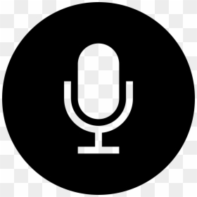 Logo Black And White Png, Transparent Png - recording png