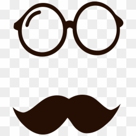 Transparent Background Clipart Mustache, HD Png Download - nerd glasses png
