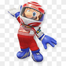 Mario With Racing Helmet, HD Png Download - super mario odyssey png