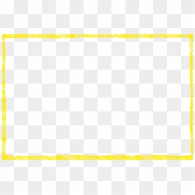 Yellow Rectangle Outline Transparent, HD Png Download - rectangle outline png