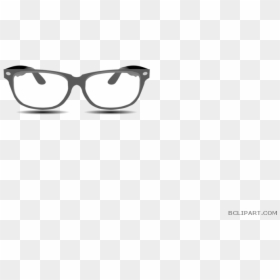 Monochrome, HD Png Download - nerd glasses png