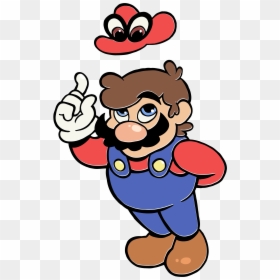 Cartoon, HD Png Download - super mario odyssey png