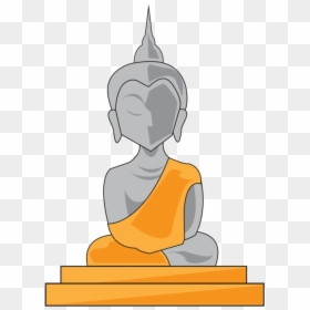 Sitting, HD Png Download - gautam buddha png