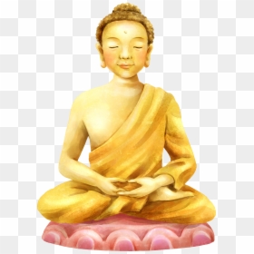 Lord Buddha Hd Images Png, Transparent Png - gautam buddha png