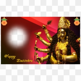 Durga, HD Png Download - durga puja png