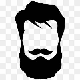 Beard Silhouette Png Free, Transparent Png - hairstyle png for picsart