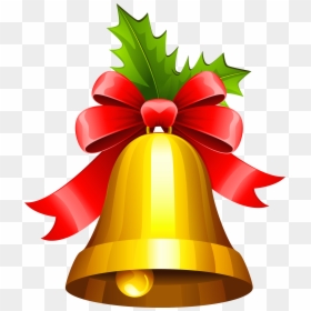Christmas Bell Clipart, HD Png Download - temple bell png