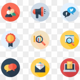 Digital Marketing Icons Png, Transparent Png - digital marketing png images