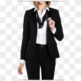 Formal Attire For Women Half Body, HD Png Download - ladies suit png