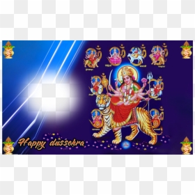 Happy Navratri Status For Whatsapp, HD Png Download - dussehra png