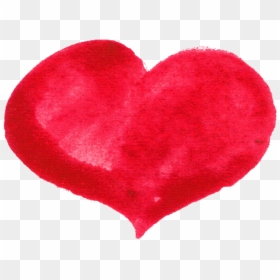 Water Color Heart Png, Transparent Png - love symbols png
