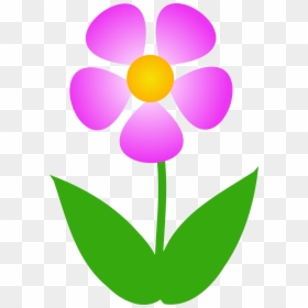 One Flower Clipart, HD Png Download - vector graphics design background hd png