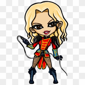 Britney Spears Circus Draw, HD Png Download - spear png