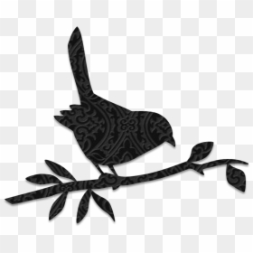 Bird Wall Art, HD Png Download - bird silhouette png