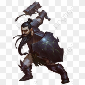 Dnd Forge Cleric Dwarf, HD Png Download - warrior png