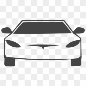 White Transparent Tesla Model X, HD Png Download - tesla png