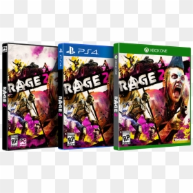 Rage 2 Cover Art, HD Png Download - rage png