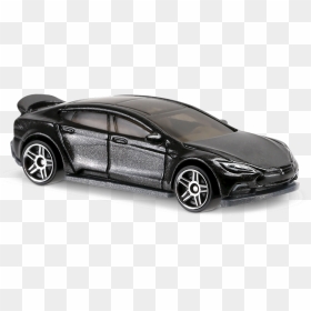 Hot Wheels Tesla Model S Black, HD Png Download - tesla png