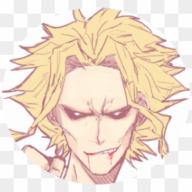 Weak All Might Fanart, HD Png Download - all might png