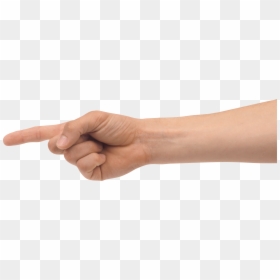 Hand Pointing Transparent Background, HD Png Download - arms png