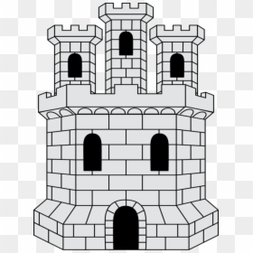 Castle Clipart Black And White, HD Png Download - arms png