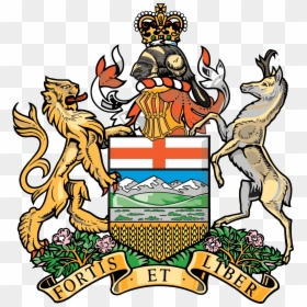 Alberta Provincial Coat Of Arms, HD Png Download - arms png
