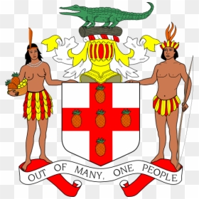 Jamaica Coat Of Arms, HD Png Download - arms png